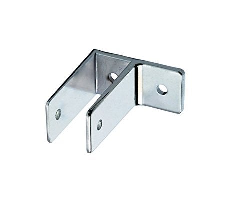 Harris Hardware TP1656 One Ear Die Cast Zamac Chrome Plated Wall Bracket 7/8-Inch Panel Thickness 2-11/16-Inch Bracket Height 2-1/2-Inch Base Length 1-5/16-Inch Base Width - Image 1